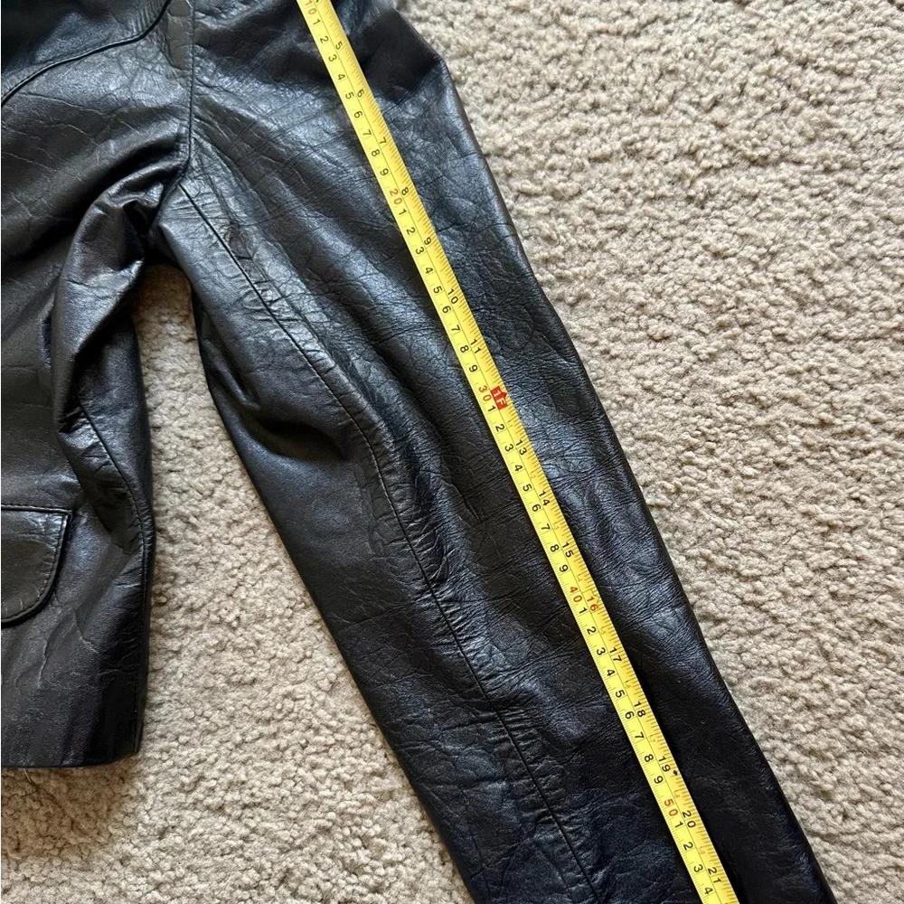 🍀Special Deal Genuine Leather Blazer Jacket- Ultra Soft and Classic Feminine Fit - Picture 12 of 15